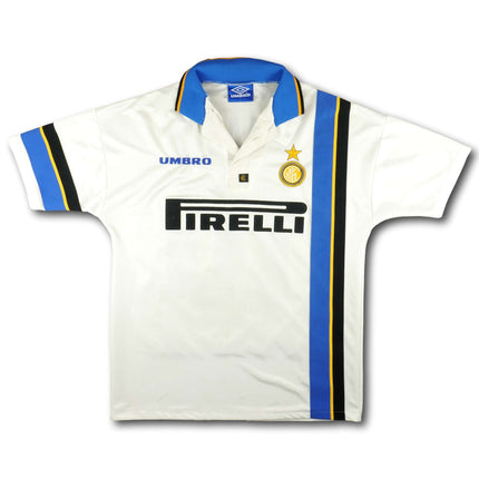 Inter Mailand 1997-98 Trikot auswärts Uefa Cup Sieger - RONALDO #10 - 7/10 - [L]