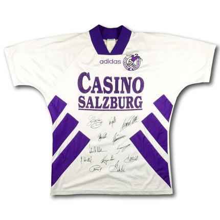 SV Austria Salzburg 1995-96 Trikot auswärts - AIGNER #6 - 5/10 - [S]