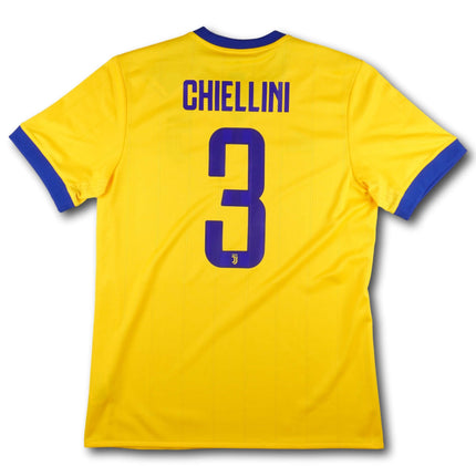Juventus 2017-18 Trikot auswärts Meistersaison - CHIELLINI #3 - 8/10 - [M]