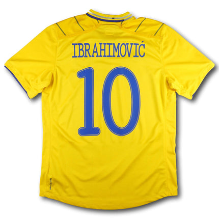 Schweden 2012 Trikot heim - IBRAHIMOVIC #10 - 8/10 - [M]