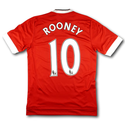 Manchester United 2015-16 Trikot heim - ROONEY #10 - 9/10 - [S]