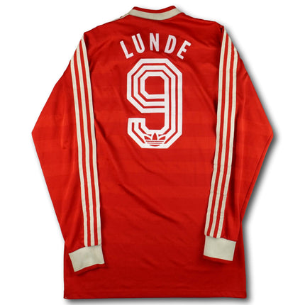 FC Aarau 1984-85 Trikot auswärts - L/S - LUNDE #9 - 6/10 - [L]
