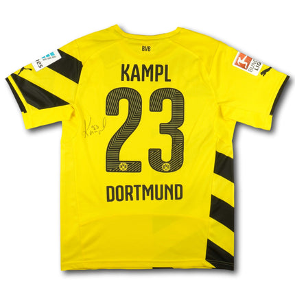 Borussia Dortmund 2014-15 Trikot heim signiert - KAMPL #23 - 7/10 - [M]