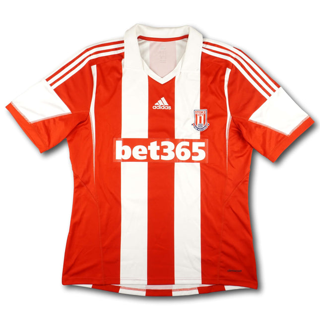 Stoke City 2013-14 Trikot heim 150 Jahre Jubiläum - 9/10 - [L]