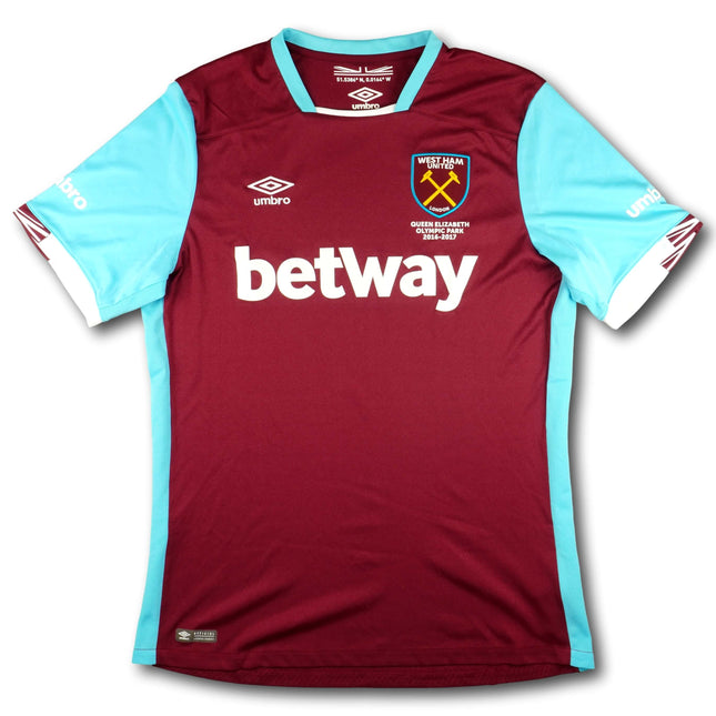 West Ham 2016-17 Trikot heim - 9/10 - [L]