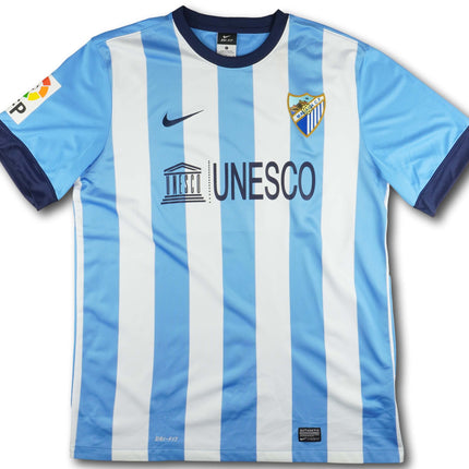 Malaga C.F 2013-14 Trikot heim - 9/10 - [L]