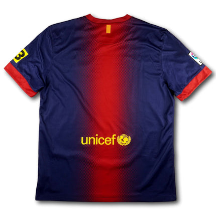 FC Barcelona 2012-13 Trikot heim Meistersaison - 8/10 - [L]
