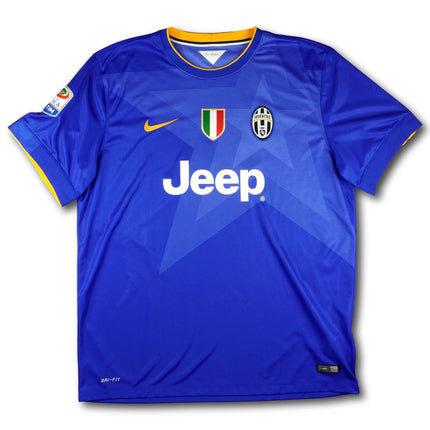 Juventus 2014-15 Trikot auswärts Double-Saison - CHIELLINI #3 - 9/10 - [XL]
