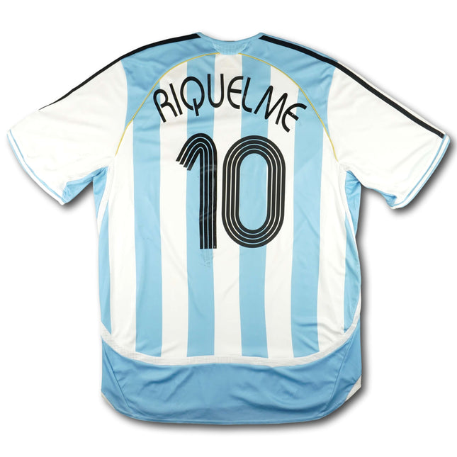 Argentinien 2006 Trikot heim - RIQUELME #10 - 5/10 - [XL]