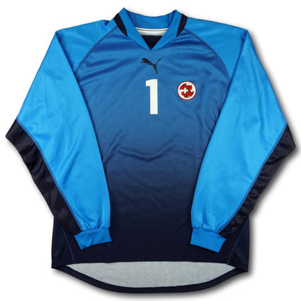 Schweiz ca. 2004-10 Trikot torhüter Signiert signiert - BENAGLIO #1 - 8/10 - [XL]