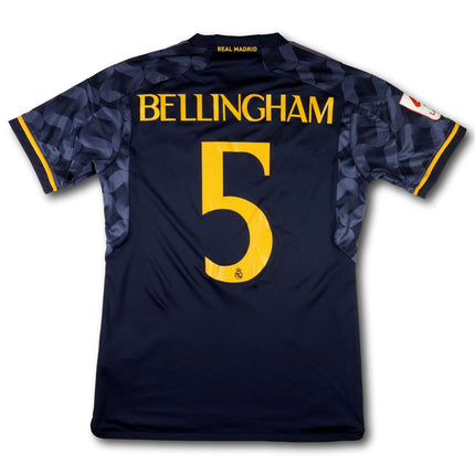 Real Madrid 2023-24 Trikot auswärts Champions League Sieger & Meistersaison - BELLINGHAM #5 - 9/10 - [M]