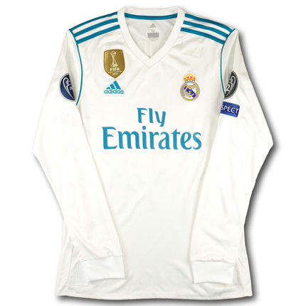Real Madrid 2017-18 Trikot heim Champions League  Sieger  - L/S - KROOS #8 - 9/10 - [M]
