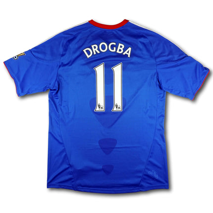 Chelsea FC 2010-11 Trikot heim - DROGBA #11 - 7/10 - [L]