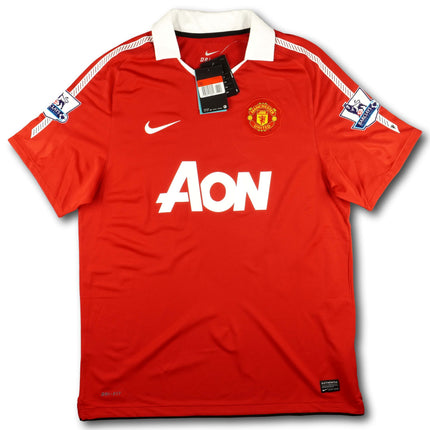 Manchester United 2010-11 Trikot heim Meistersaison - BNWT - ROONEY #10 - 10/10 - [L]