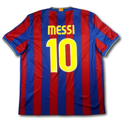 FC Barcelona 2009-10 Trikot heim Meistersaison - MESSI #10 - 9/10 - [XL]