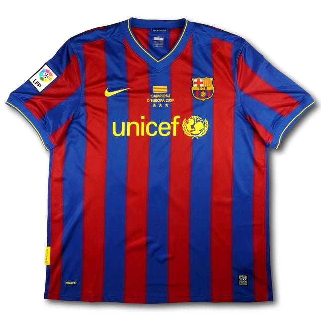 FC Barcelona 2009-10 Trikot heim Meistersaison - MESSI #10 - 9/10 - [XL]