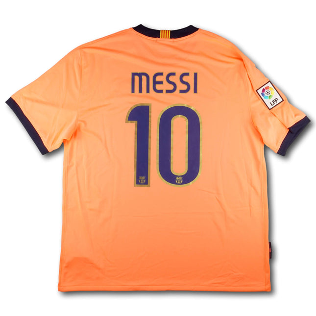 FC Barcelona 2009-11 Trikot auswärts Meistersaison (09/10) & (10/11) - Championsleague-Sieger (10/11) - MESSI #10 - 8/10 - [XL]