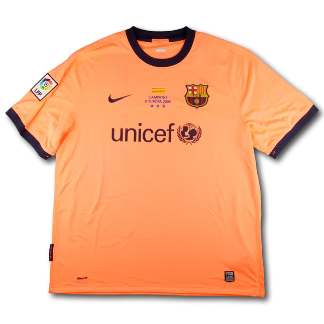 FC Barcelona 2009-11 Trikot auswärts Meistersaison (09/10) & (10/11) - Championsleague-Sieger (10/11) - MESSI #10 - 8/10 - [XL]