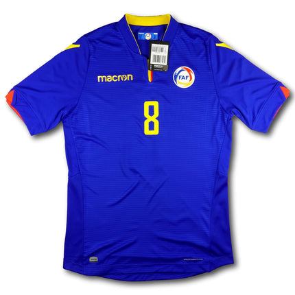 Andorra 2018 Trikot auswärts BNWT - #8 - 10/10 - [L]