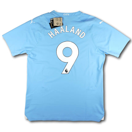 Manchester City 2023-24 Trikot heim Player Specs BNWT - HAALAND #9 - 10/10 - [XXL]