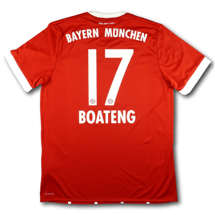 FC Bayern München 2017-18 Trikot heim - BOATENG #17 - 9/10 - [L]