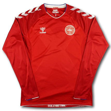 Dänemark 2018 Trikot heim - L/S - 9/10 - [L]
