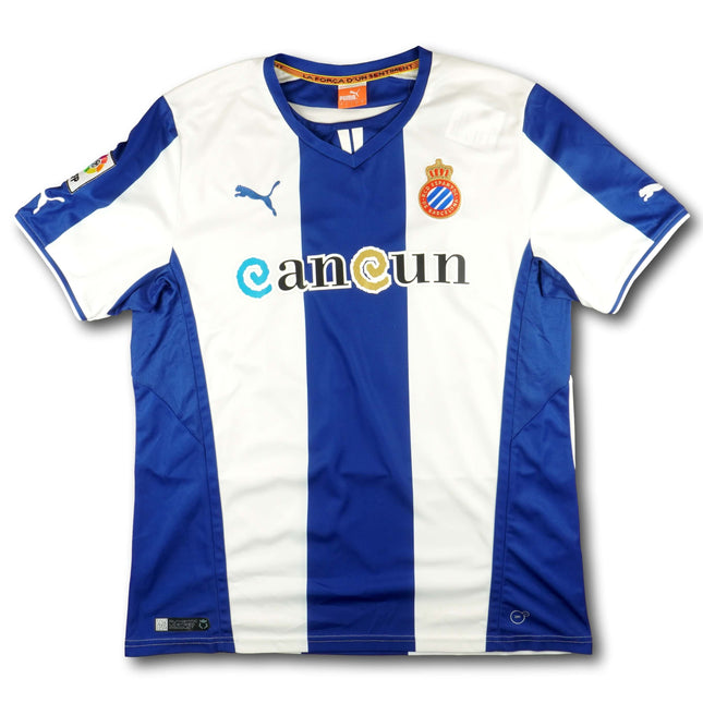 Espanyol Barcelona 2013-14 Trikot heim - 8/10 - [L]