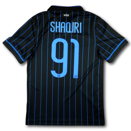 Inter Mailand 2014-15 Trikot heim - SHAQIRI #91 - 8/10 - [S]