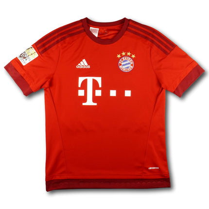 FC Bayern München 2015-16 Trikot heim Double-Sieger - Nur Handwäsche - 5/10 - [Kids XL]