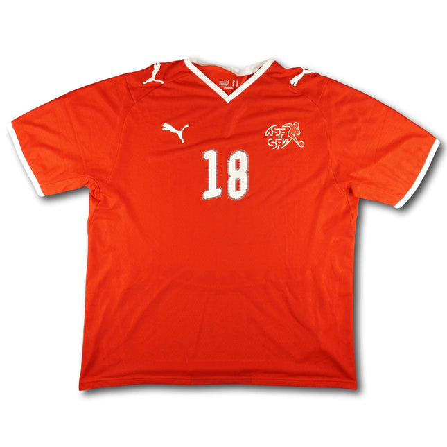 Schweiz 2008 Trikot heim - #18 - 8/10 - [XL]