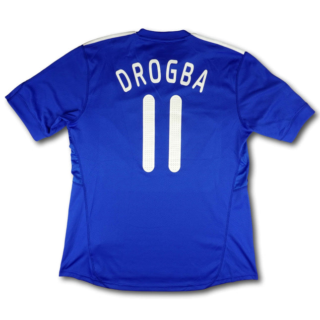 Chelsea FC 2009-10 Trikot heim Double-Saison - DROGBA #11 - 9/10 - [XL]