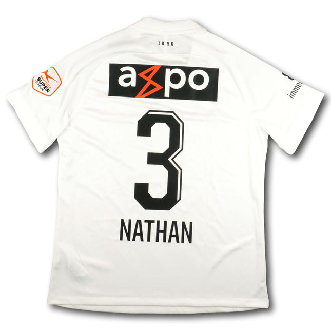 FC Zürich 2020-21 Trikot heim Player Issue - NATHAN #3 - 9/10 - [L]