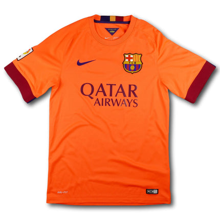FC Barcelona 2014-15 Trikot auswärts Triple-Saison - 9/10 - [S]