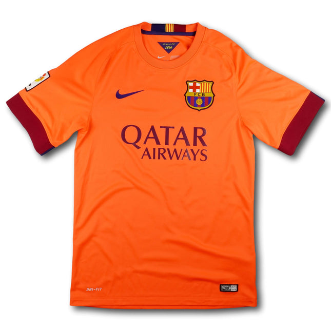 FC Barcelona 2014-15 Trikot auswärts Triple-Saison - 9/10 - [S]
