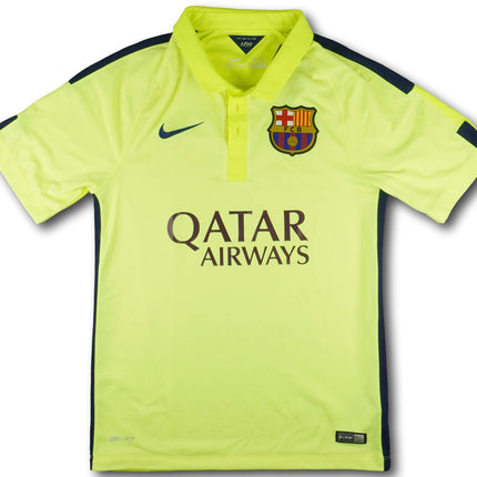FC Barcelona 2014-15 Trikot drittes Triple-Saison - 7/10 - [S]