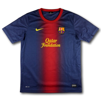 FC Barcelona 2012-13 Trikot heim Meistersaison - 7/10 - [Kids XL]