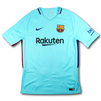 FC Barcelona 2017-18 Trikot auswärts Double-Sieger - S.ROBERTO #20 - 8/10 - [L]