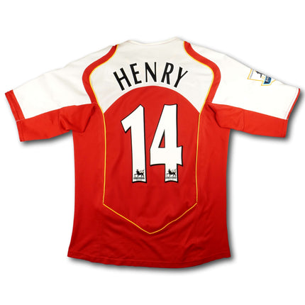 FC Arsenal 2004-05 Trikot heim Cupsieger - HENRY #14 - 7/10 - [M]