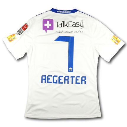 FC Zürich 2009-11 Trikot heim - AEGERTER #7 - 6/10 - [L]
