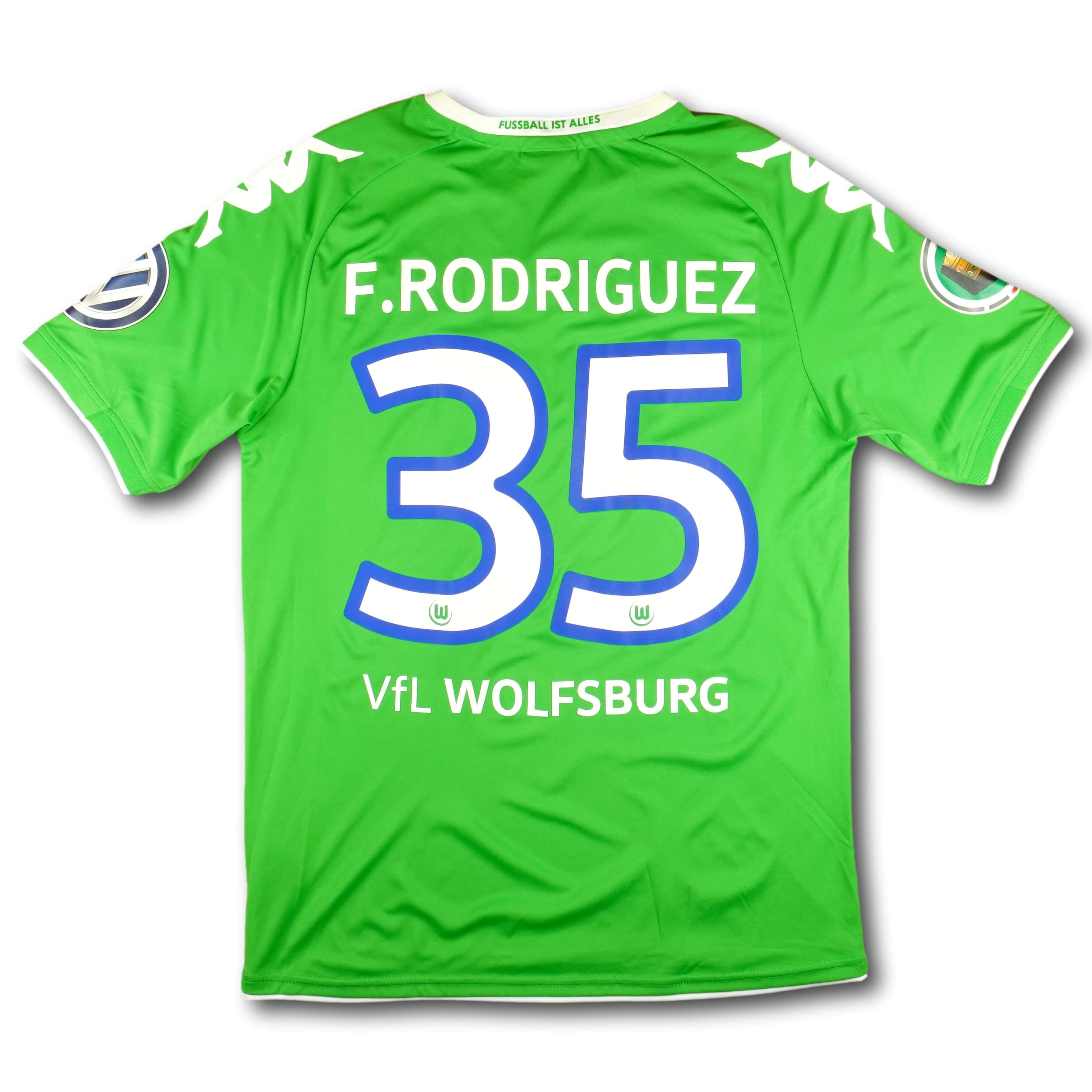 Original Fussballtrikot VfL Wolfsburg 2012-13 heim L RODRIGUEZ #34
