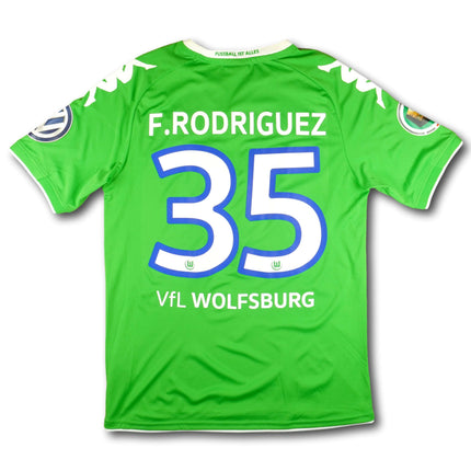 VfL Wolfsburg 2015-16 Trikot heim - F. RODRIGUEZ #35 - 8/10 - [M]