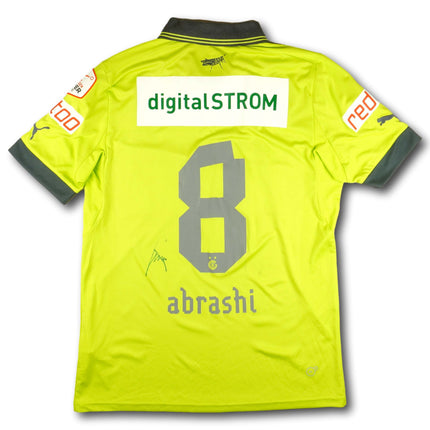 GC Zürich 2012-13 Trikot drittes Player Issue Cupsieger signiert - ABRASHI #8 - 8/10 - [M]