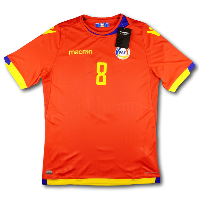 Andorra 2018 Trikot heim BNWT - #8 - 10/10 - [L]