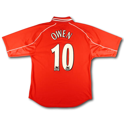 Liverpool FC 2000-02 Trikot heim - OWEN #10 - 6/10 - [M]