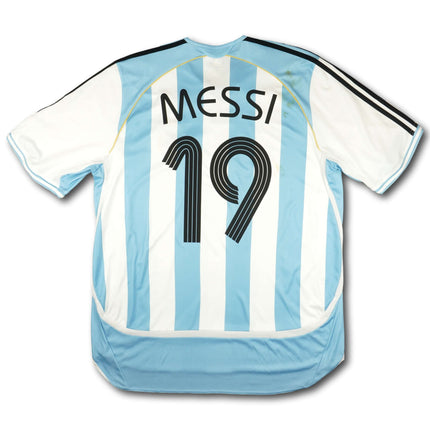 Argentinien 2006 Trikot heim - MESSI #19 - 6/10 - [XL]