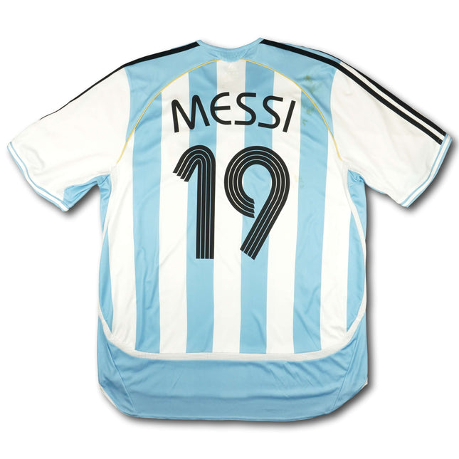 Argentinien 2006 Trikot heim - MESSI #19 - 6/10 - [XL]