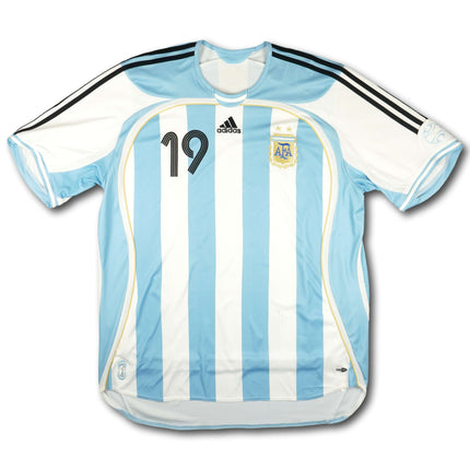 Argentinien 2006 Trikot heim - MESSI #19 - 6/10 - [XL]
