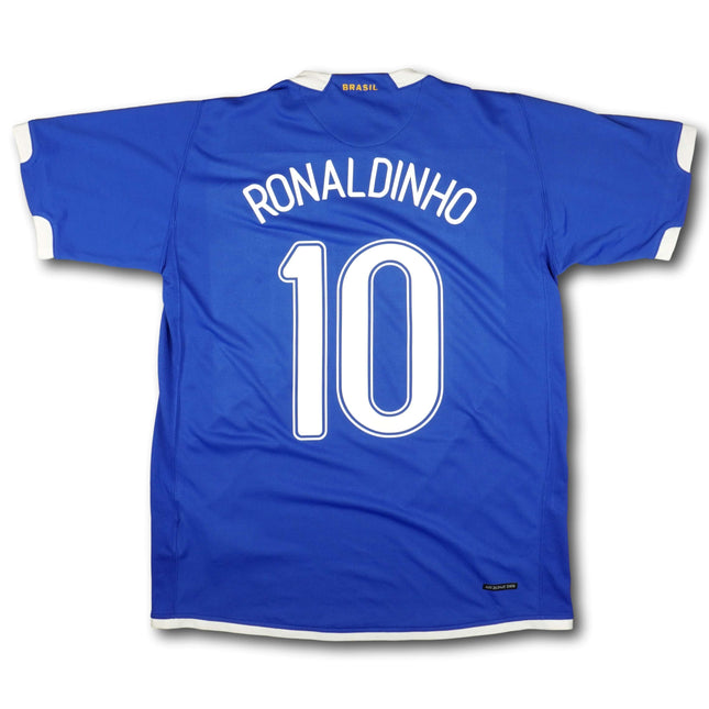 Brasilien 2006 Trikot auswärts - RONALDINHO #10 - 8/10 - [M]