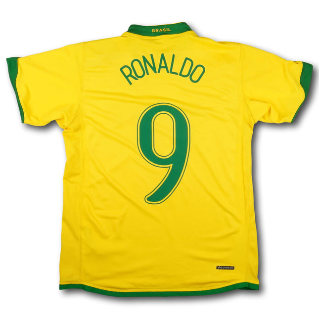 Brasilien 2006 Trikot heim - RONALDO #9 - 8/10 - [S]