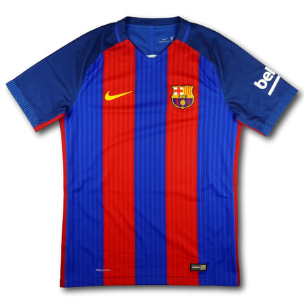 FC Barcelona 2016-17 Trikot heim Player Specs Copa del Rey-Sieger - 9/10 - [M]